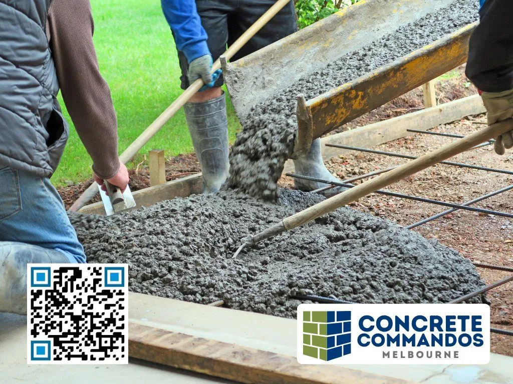 Professional concrete leveling service repairing uneven slab in Melbourne Florida
